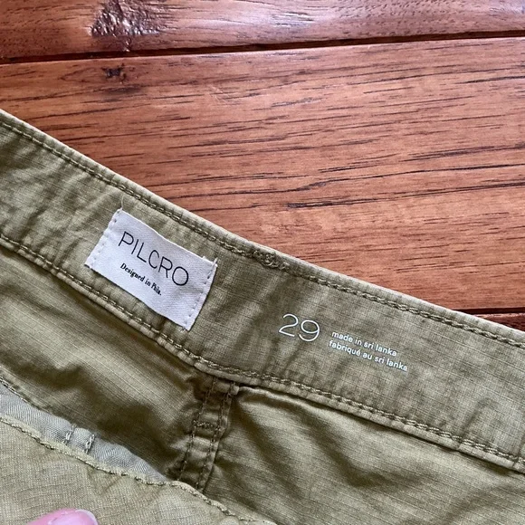 NWT Anthropologie Pilcro Tan Cedar Barrel Pants, size 29 - Picture 5 of 6